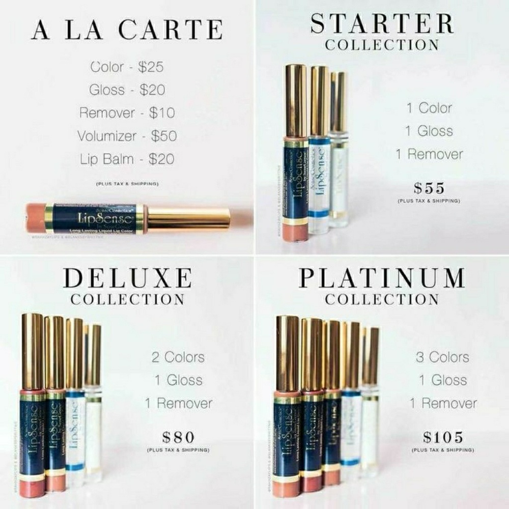 Starter kits(55)Deluxe Kits($80)Platinum Kits(105)